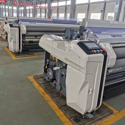ปั๊มคู่ Water Jet Loom Machine Dobby Plain Shedding 150cm