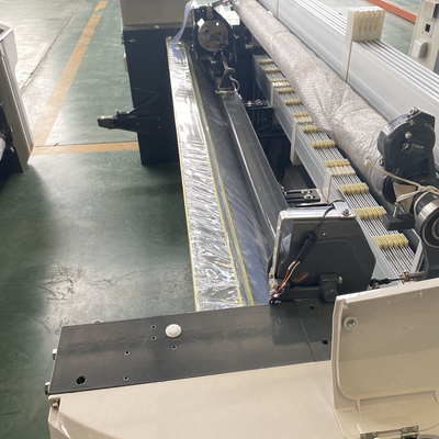 หัวฉีดคู่สิ่งทอเครื่องทอผ้าขนาดเล็ก Water Jet Loom Cotton 170cm ISO