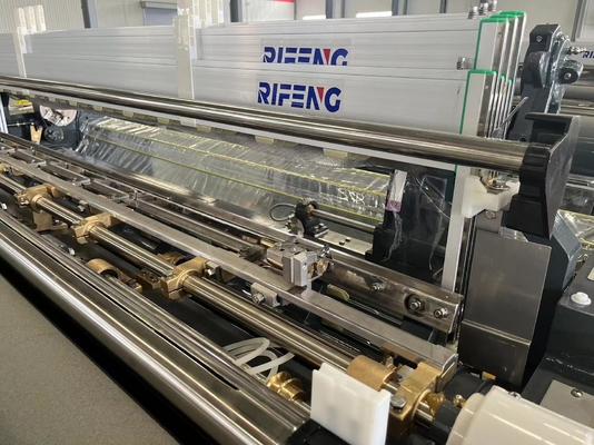 หัวฉีดคู่ 170-340 ซม. Water Jet Loom พร้อม Cam หรือ Dobby Shedding