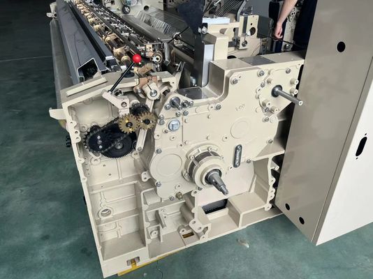 เครื่องทอผ้า Shuttleless อิเล็กทรอนิกส์ขนาด 280 ซม. หัวฉีดน้ำ Jet Loom Speed