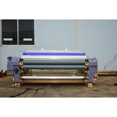 เครื่องทอผ้า Jet Air Jet คู่ความเร็วสูง Loom ผ้า Dobby Shedding 3.5kw
